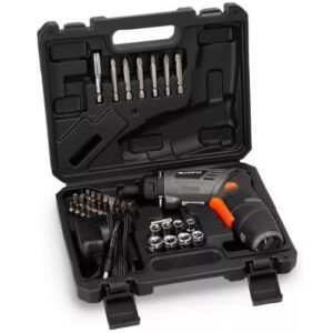 ATORNILLADOR INALAMBRICO CON VALIJA Y ACCESORIOS SILVERFOX SDI331P