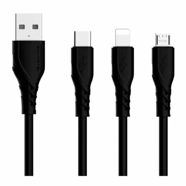 CABLE IPHONE A USB TA (M-M) NEGRO SOMOSTEL SMS-BJ02