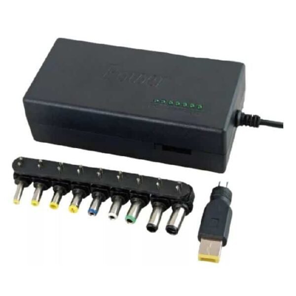 CARGADOR UNIVERSAL PARA NOTEBOOK 12V-24V CON 10 CONECTORES