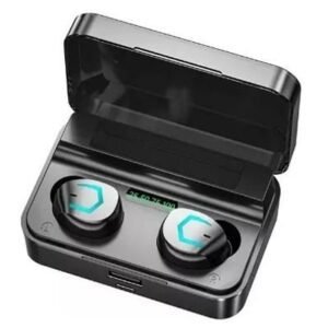 Auricular Bluetooth F9 5 Plus Negro Manos Libre Con Base de Carga GEN