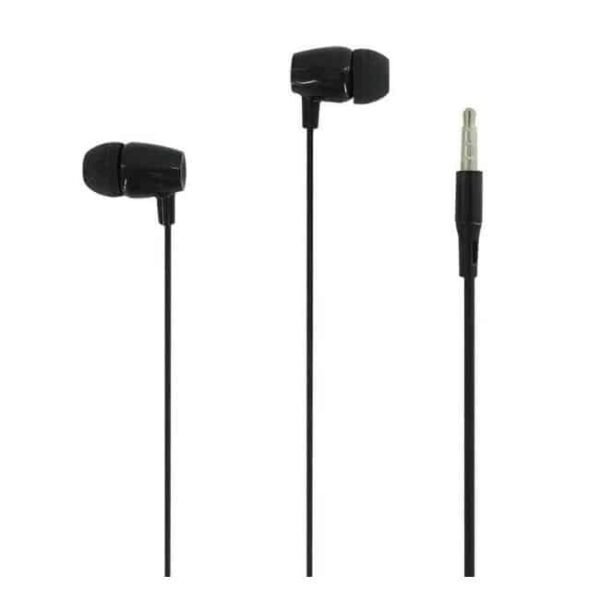 AURICULAR DINAX DX-EAR11MIC NEGRO PLUG 3.5 CON MICROFONO MANOS LIBRE