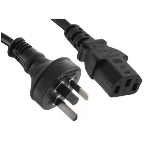 CABLE DE CORRIENTE INTERLOCK C13 1 MTS ECO