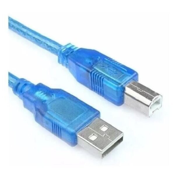 CABLE USB TIPO A MACHO A USB TIPO B MACHO 2.0 IMPRESORA 3 MTS GEN