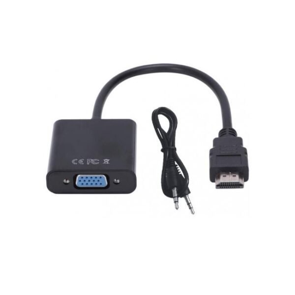 CONVERSOR HDMI A VGA CON AUDIO