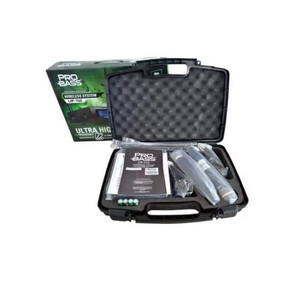 MICROFONO INALAMBRICO DOBLE ROSS UF 112 CON ESTUCHE (EN EXHIBICION) / G3M