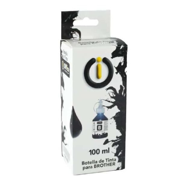 TINTA ALT BROTHER NEGRA CON PICO VERTEDOR 100ML OFFICE