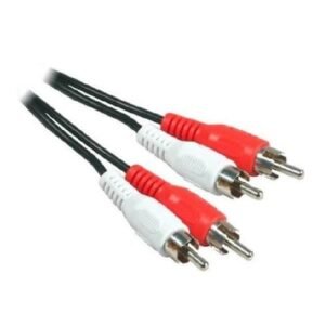CABLE RCA X2 A RCA X2 (M-M) 1 MTS GENERICO / G15D