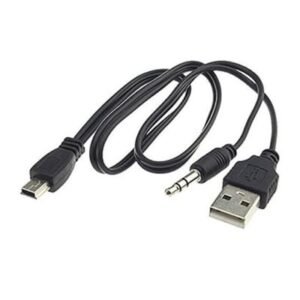 CABLE MINIUSB A USB TA + PLUG 3.5 (M-M-M) ECO / G15D