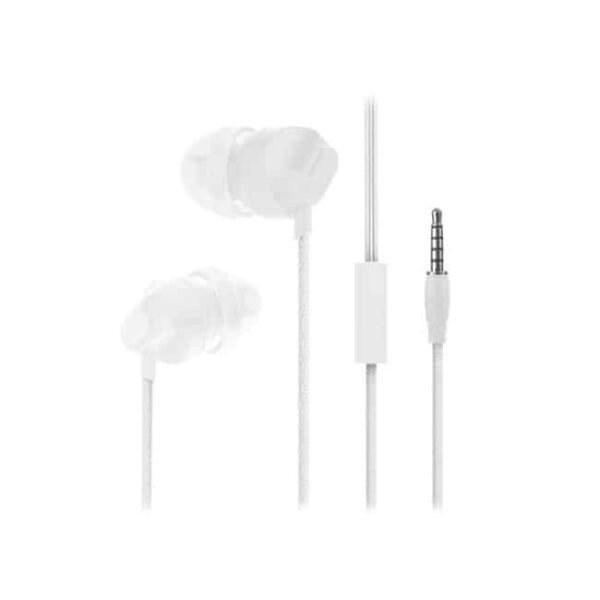 AURICULAR ONLY S189 BLANCO MANOS LIBRE CABLEADO PLUG 3,5