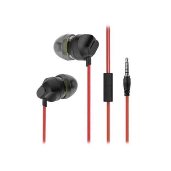 AURICULAR ONLY S189 ROJO MANOS LIBRE CABLEADO PLUG 3,5