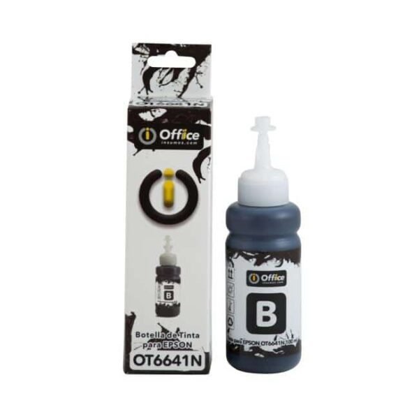 TINTA ALT EPSON T664 NEGRO CON PICO VERTEDOR 100ML OFFICE OT 6641N