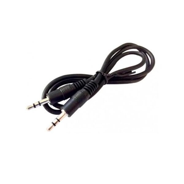 CABLE PLUG 3.5 MACHO A PLUG 3.5 MACHO ESTEREO 50 CM LINEA ECONOMICA
