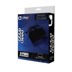CARGADOR UNIVERSAL PARA NOTEBOOK ONLY CUN003 15V-24V CON 8 CONECTORES