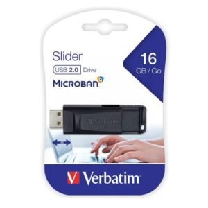 PENDRIVE 16GB USB 2.0 VERBATIM MICROBAN