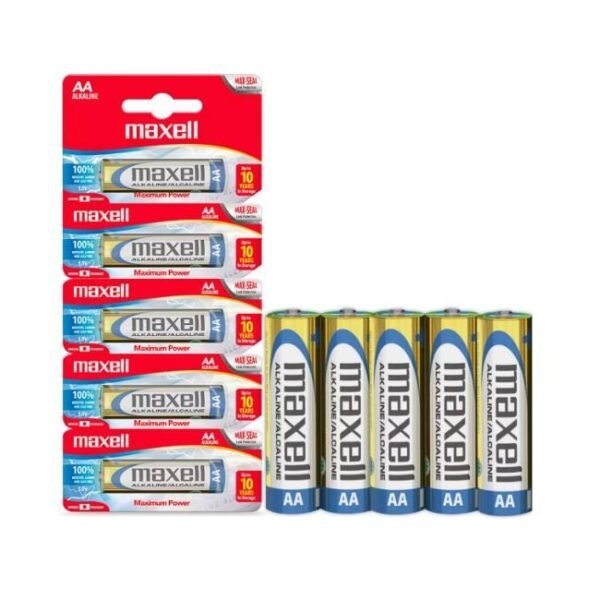 PILA AA ALCALINA X UNIDAD MAXELL AA-5TS