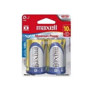 PILA D ALCALINA X2 MAXELL D-2BP