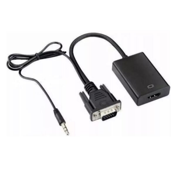 CONVERSOR DE VGA A HDMI CON AUDIO