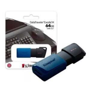 PENDRIVE 64GB USB 3.2 KINGSTON EXODIA M