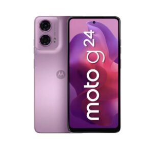 CELULAR MOTOROLA G24 CON 4GB DE RAM Y 256GB DE ALMACENAMIENTO DUAL SIM LAVANDA