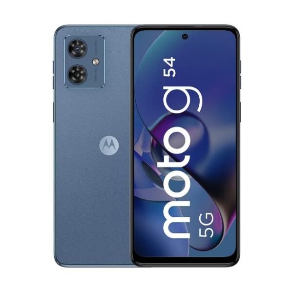 CELULAR MOTOROLA G54 5G CON 8GB DE RAM Y 256GB DE ALMACENAMIENTO DUAL SIM AZUL