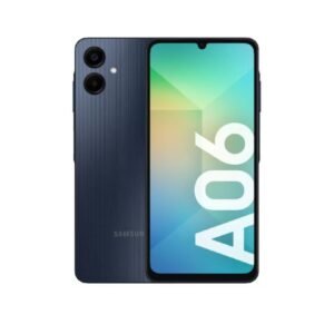 CELULAR SAMSUNG A06 CON 4GB DE RAM Y 128GB DE ALMACENAMIENTO BLACK