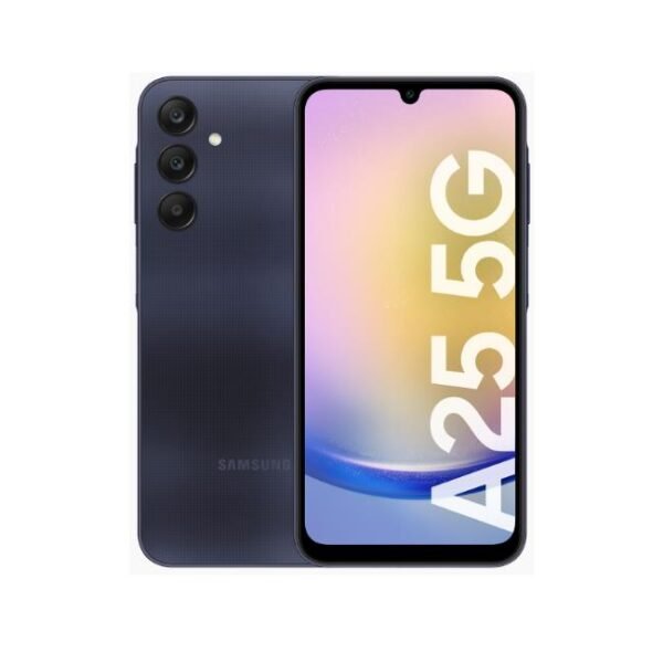 CELULAR SAMSUNG A25 5G CON 8GB DE RAM Y 256GB DE ALMACENAMIENTO BLUE BLACK
