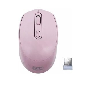 MOUSE INALAMBRICO GTC MIG-123R ROSA