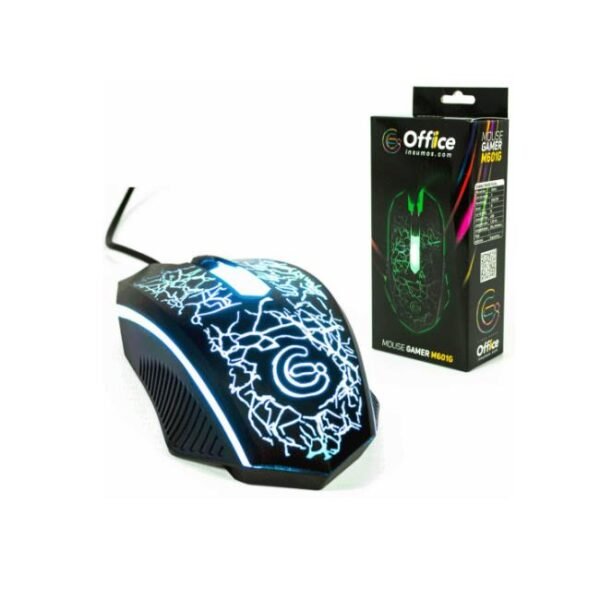 MOUSE USB GAMER RGB OFFICE M601G