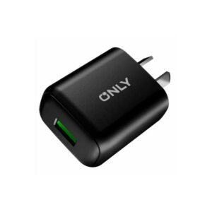 CARGADOR USB 220V 4.8A + CABLE USB TIPO C ONLY MOD430 RUSCH NEGRO